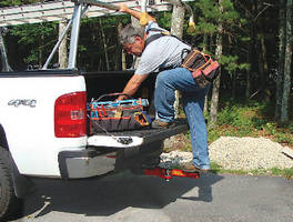 Hitch Steps to Access Truck Beds and Roof Racks