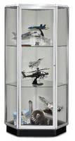 Corner Display Cases utilize recycled and recyclable materials.
