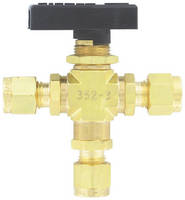 Compact 3-Way Ball Valve operates to 1,500 psig.