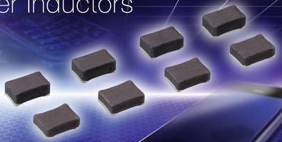Compact Power Inductors offer optimized DC bias characteristics.