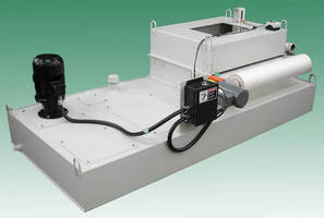 Gravity Conveyor Filter suits primary/secondary applications.