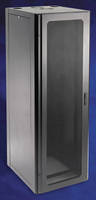RoHS-Compliant Cabinets protect rack-mount equipment..