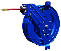 Side Mount Reel features multi-position guide arm.