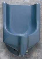 Waterless Urinals are constructed with soybean resin.