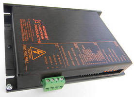 Compact DC Servo Amplifier accepts 20-100 Vdc input.