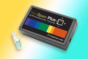 Spectrophotometer + Fluorometer delivers results in 1 sec.