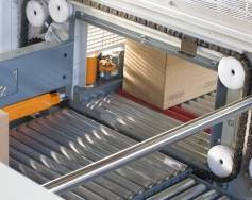Mid-Speed Case Palletizer operates at up to 75 cases/min.