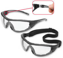 Protective Eyewear can be used as glasses or goggles.