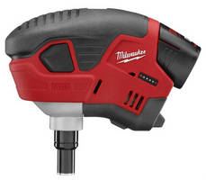 Cordless Electric Palm Nailer works in tight areas.