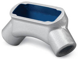 Conduit Elbow reduces parts stock via 4-in-1 functionality.