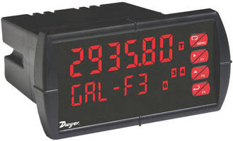 Programmable Pulse Process Meter has NEMA 4X front panel.