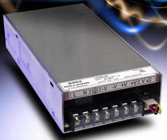 Single-Output AC/DC Power Supplies deliver up to 200 W.
