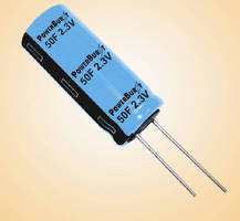 High-Temperature Ultracapacitors operate up to +85