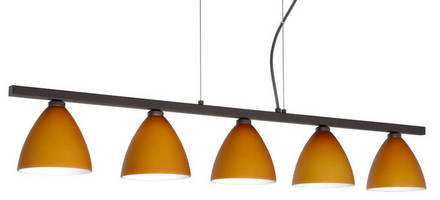 Cable-Suspended Luminaires feature up to 6 lights.
