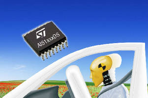 Peripheral-Sensor Accelerometers work with automotive airbags.