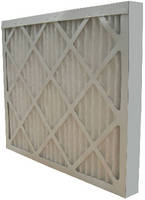 Pleated Air Filters feature moisture-resistant frame.