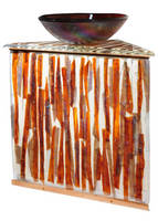 Meyda Tiffany Introduces Custom Fused Glass Vanity/Bowl Combination for Kitchens and Baths