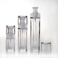 Cosmetic Bottle includes pump and overcap.