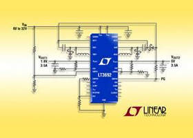 Step-Down DC/DC Converter offers transient protection to 60 V.