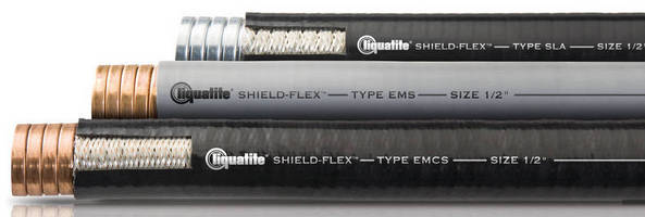 Shielded Flexible Conduits protect circuits from EMI/RFI.