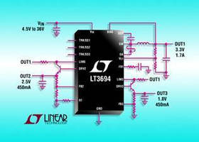 Step-Down DC/DC Converter features dual linear controllers.