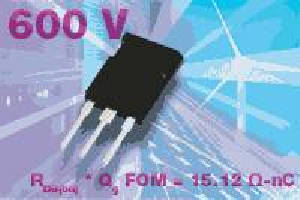 N-Channel Power MOSFET features 15.12 ohm-nC FOM.