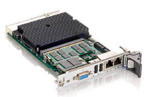 CompactPCI® Processor Board features air-cooled design.