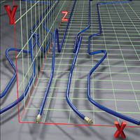 Snap-in-Place Hose is formed to fit unique routing paths.