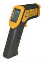 Infrared Thermometer measures surface temperatures.