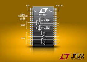 Multiprotocol Transceivers provide switchable termination.