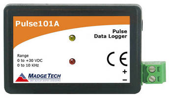 Pulse Data Logger can linearize and scale most transducers.