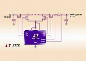 Buck-Boost DC/DC Converter has single-inductor design.