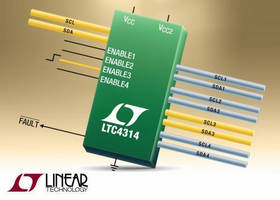 Hot Swap 2-Wire I²C Multiplexers provide capacitive buffering.