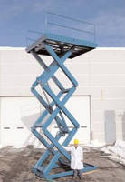 Material Handling Lifts handle up to 6,000 lb loads.