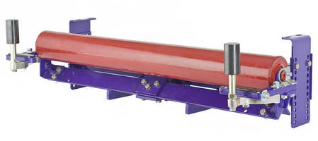 Conveyor Belt Tracker incorporates pivot and tilt technology.