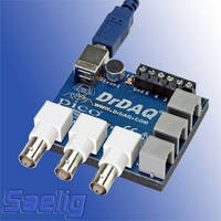 USB-Powered Scope/Data Logger provides 15 I/O channels.