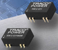 High-Density DC/DC Converters offer remote on/off control.