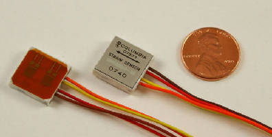 Strain Sensors measure strain on curved mounting surfaces.