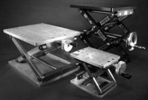 Scissor Lift Tables offer near deflection-free operation.