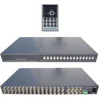 CCTV Video Multiplexer offers real-time video refresh.