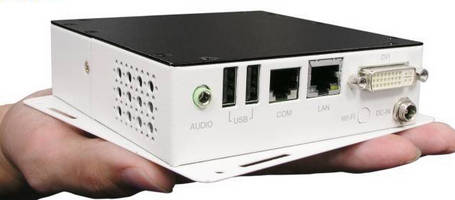 Compact Digital Signage Player has 80-core graphics processor.