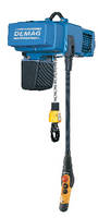 Demag's DCS-Pro Electric Chain Hoists with Infinitely Variable Speed Control Allow Precision Control of Load