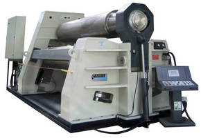 Plate Rolling Machines have hydraulic, 3-roll design.