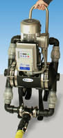 Double Diaphragm Pump has programmable variable speed drive.