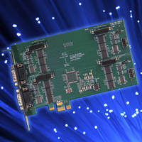 PCI Express Serial Communication Cards offer speeds up to 3 Mbps.