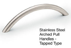 Arched Pull Handles blend with modern designs.