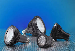 Dimmable PAR LED Bulbs offer energy consumption down to 7 W.