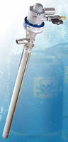 Stainless Steel Drum Pump withstands chemicals, corrosives.