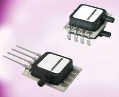 Digital Pressure Sensors offer simultaneous I²C and analog output.