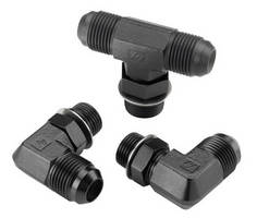 Hydraulic Fittings and Adapters have rust-resistant coating.